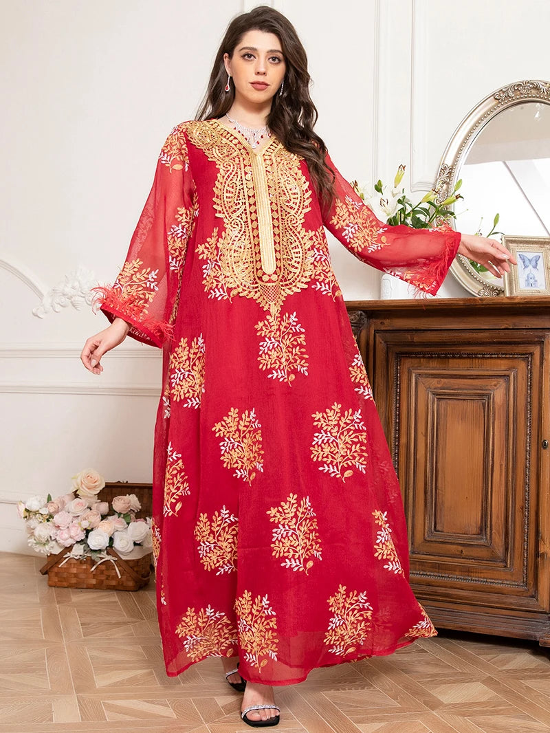 Charming banquet style Kaftan